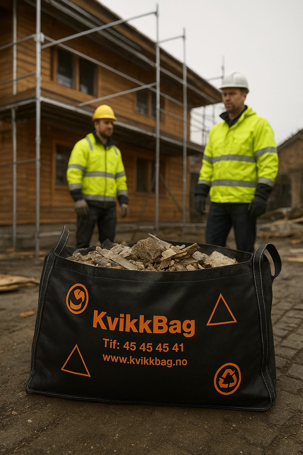 KvikkBag Pro kapasitet og styrke