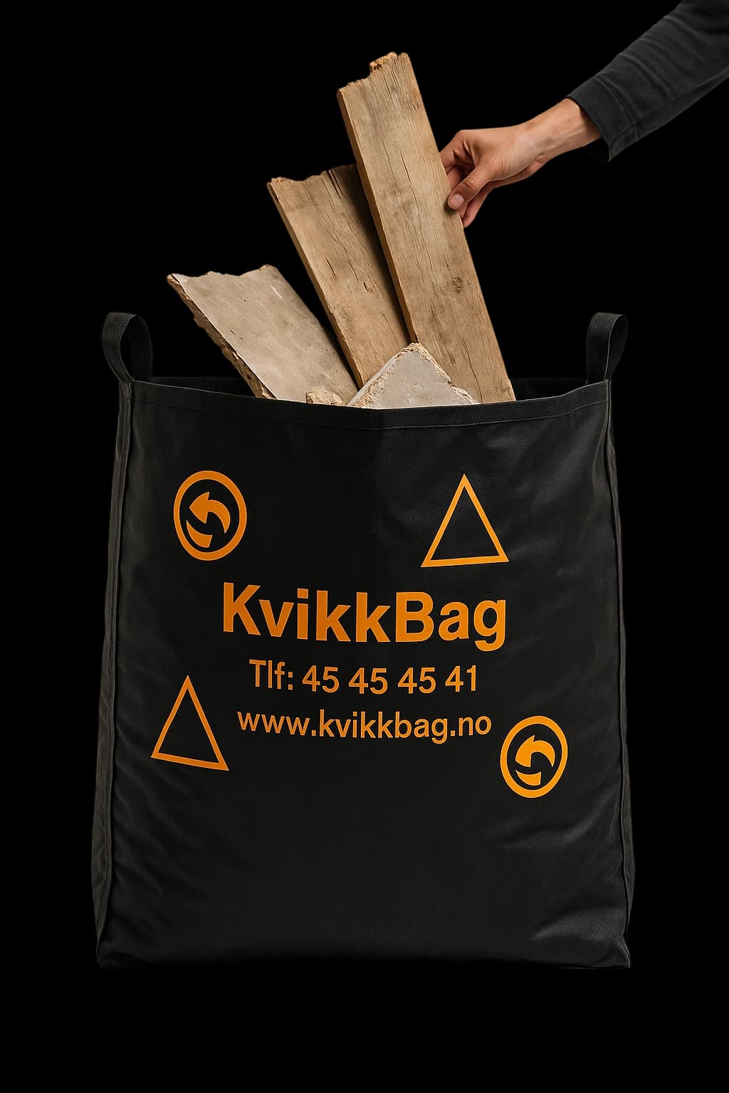 Avfallssekker og storsekker for enkel avfallshåndtering med levering og henting