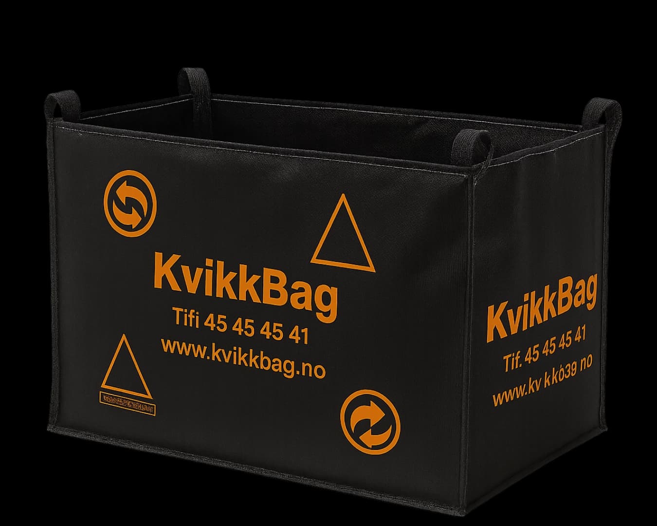 KvikkBag Pro for profesjonell bruk